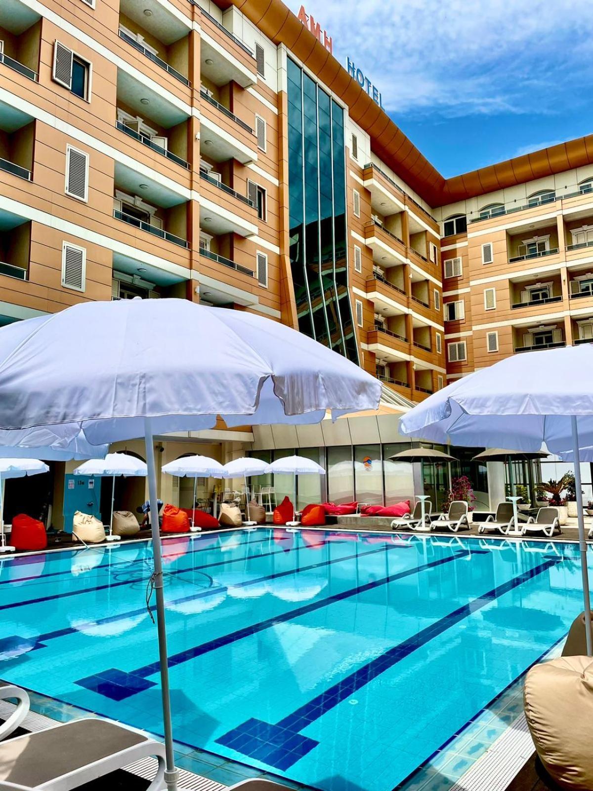Amh Hotel Durres Bagian luar foto